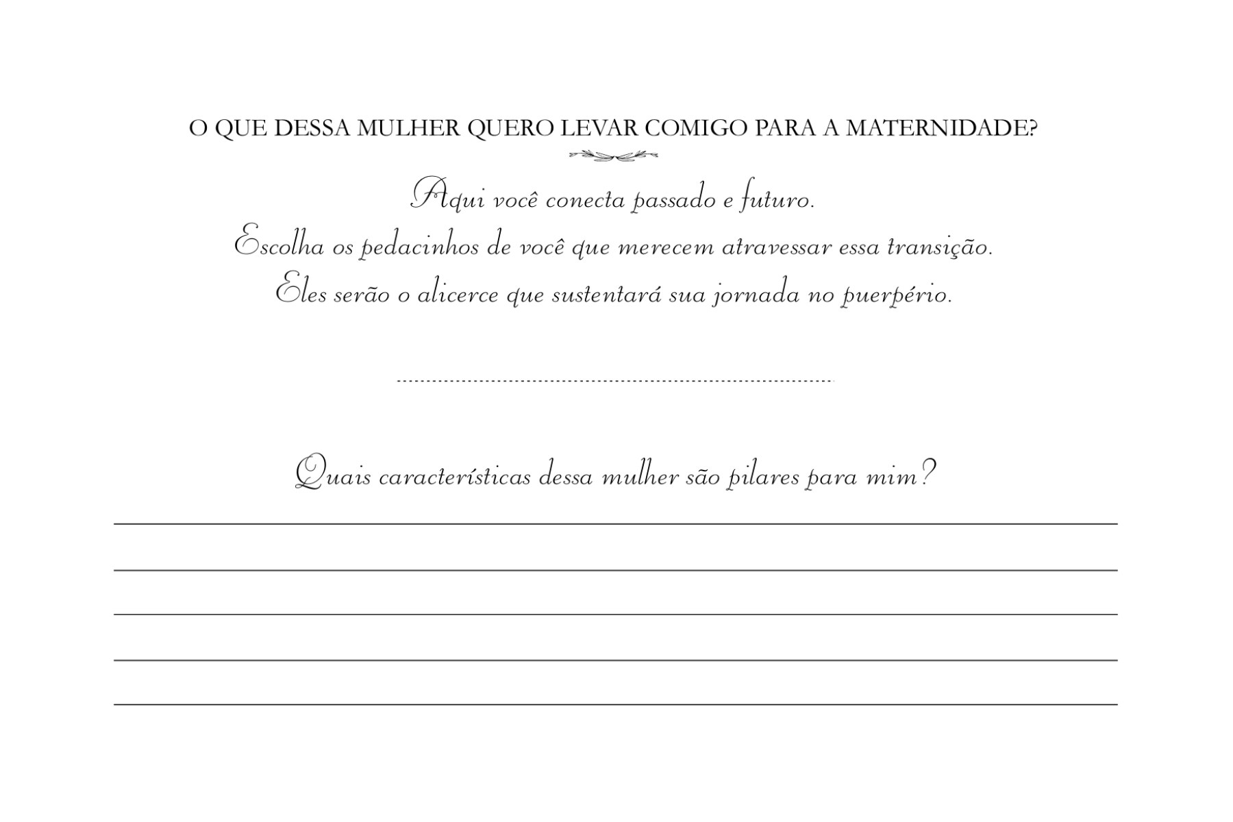 Página 73 do Diário Guiado da Gestante