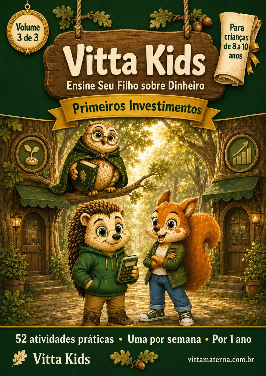 Capa do Vitta Kids Volume 3, de 8 a 10 anos